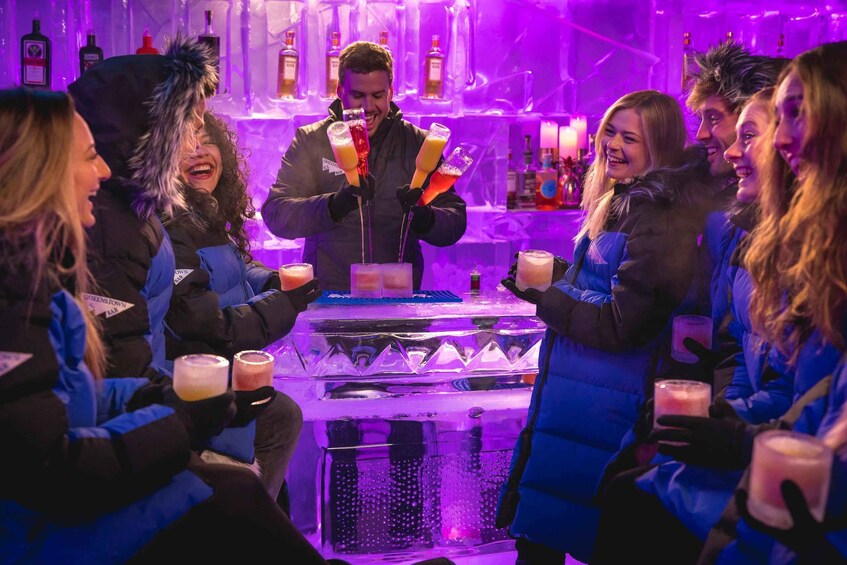 Picture 4 for Activity Queenstown: Ice Bar Entry with Warm Winter Gear and Drink