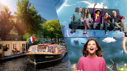 Combinación de Ámsterdam: esto es Holanda y un crucero por los canales de 1...