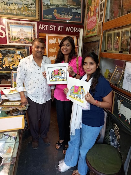 Picture 3 for Activity Udaipur city: Jaimini Arts the hub of miniature arts