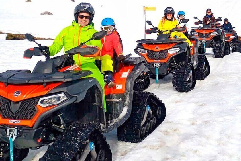 4X4 Snowmobile Route 2 hours in Formigal and Panticosa