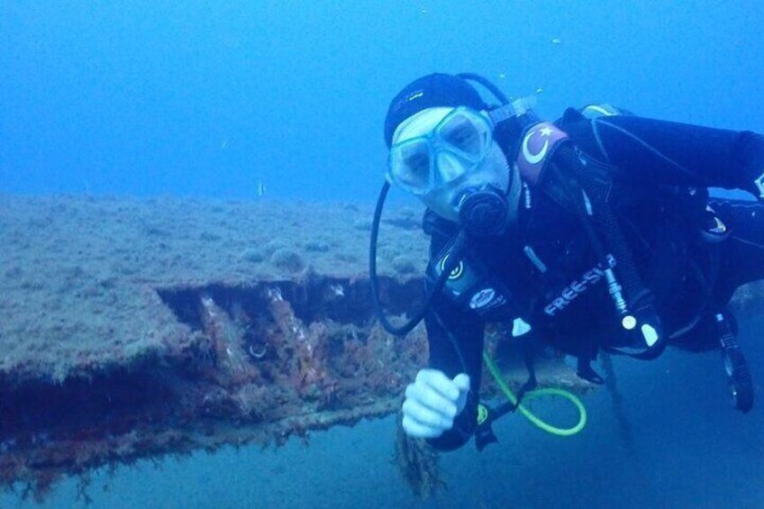 Explore World's Largest Plane Wreck by Scuba Diving in Kusadasi