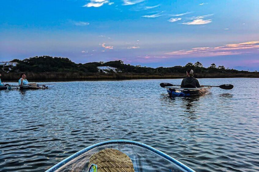 Sunset Clear Kayak Tour Destin Ft. Walton Beach