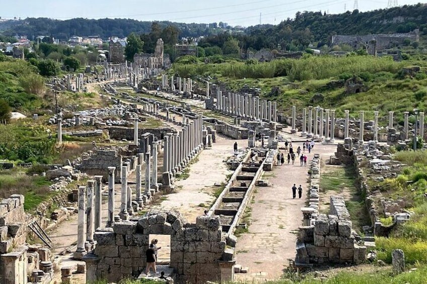 Perge, Aspendos, Side & Waterfall Full-Day Tour from Antalya