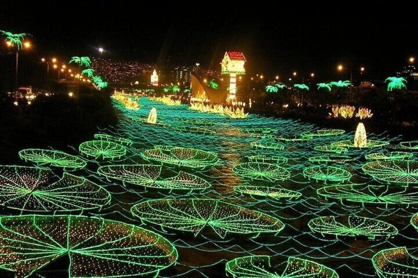 Christmas lights Medellín