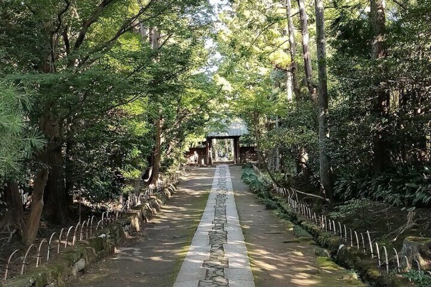 Jyochi-Ji Temple approach way