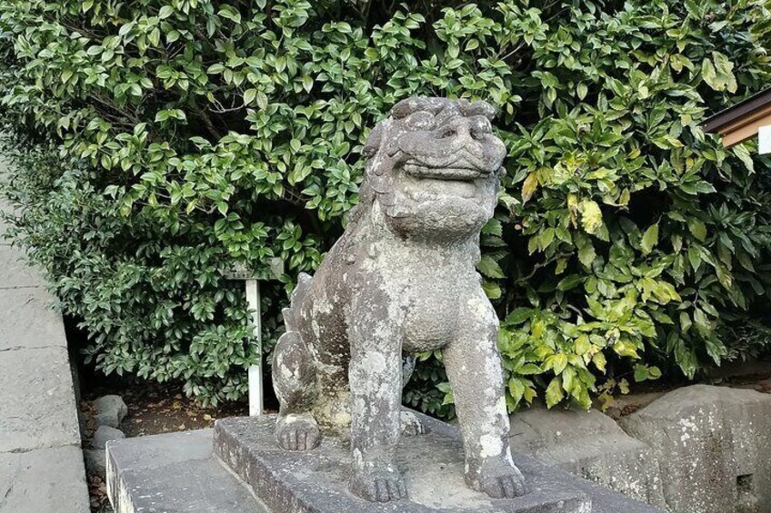 Guardian dog, Tsurugaoka Hachimanngu Shrine