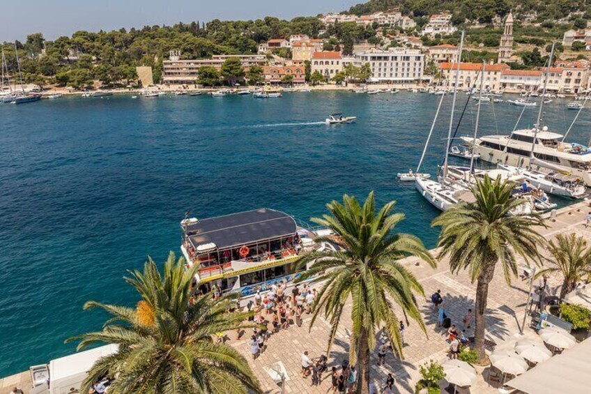 Split: Hvar, Brač, and Pakleni Cruise with Lunch and Drinks