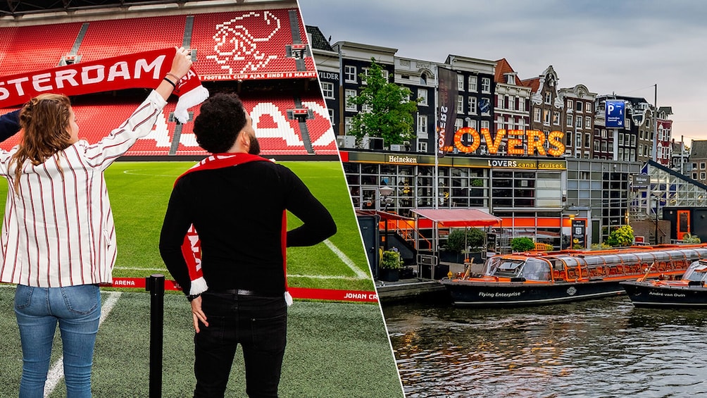 Amsterdam Combination: Johan Cruijff Arena & 1-Hour Canal Cruise