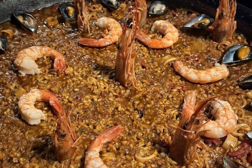 Authentic Paella & Sangria in a Stunning Rooftop Loft