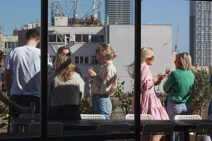 Authentic Premium Paella & Sangria Class in a Stunning Rooftop