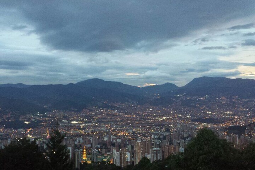 Las Palmas sunset - Medellín