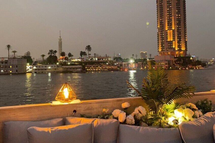 2 Hours Open Air Nile Cruise in Cairo & Giza