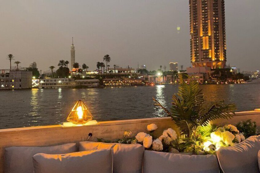 2 Hours Open Air Nile Cruise in Cairo & Giza