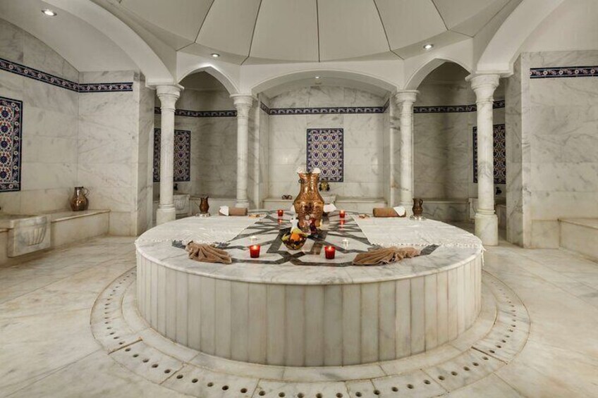 Traditional Turkish Bath Experience in Belek with Massage