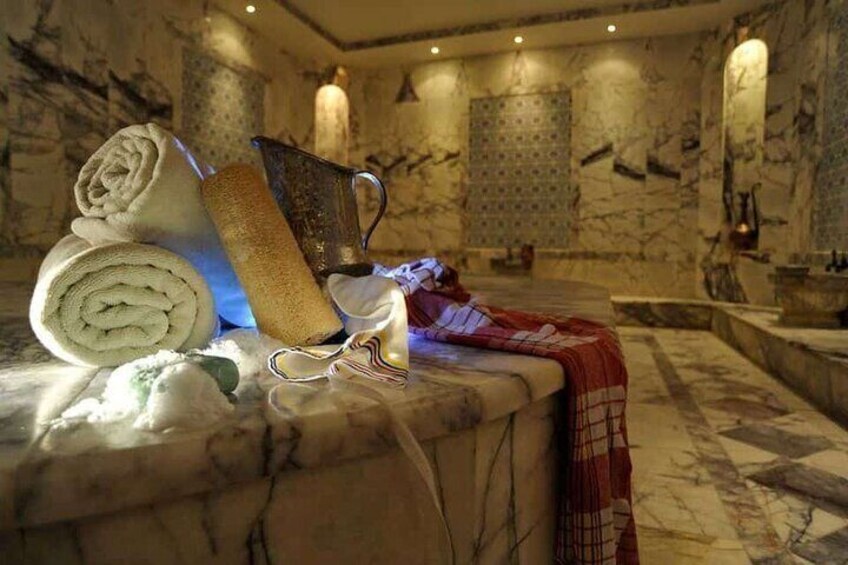 Traditional Turkish Bath Experience in Belek with Massage