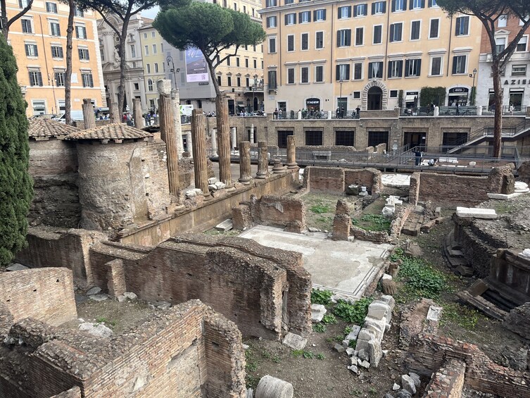 Ancient Rome: Archaeological area Largo Argentina