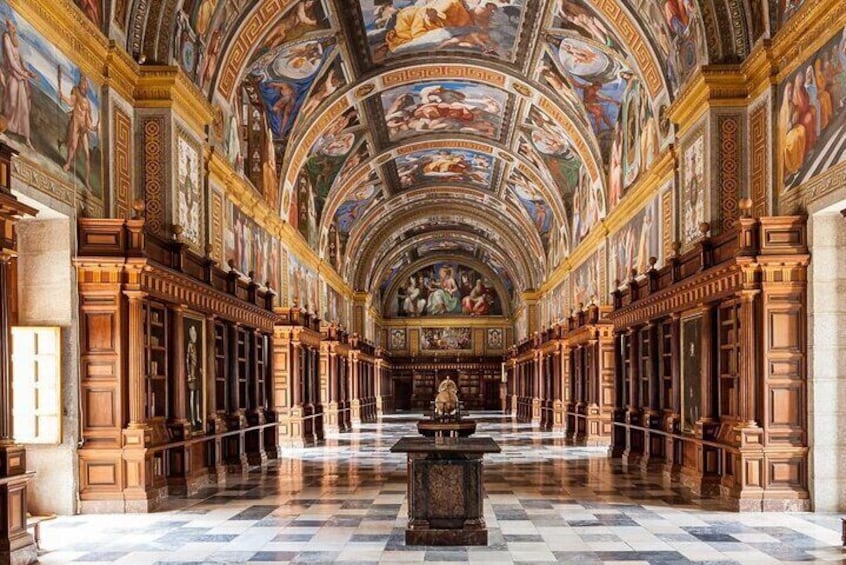 Interior of the Escorial Monastery
