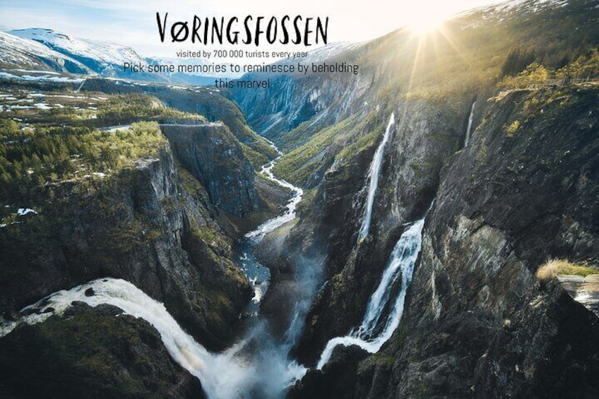 Private day trip to the Vorings Waterfall— Norway's most visited