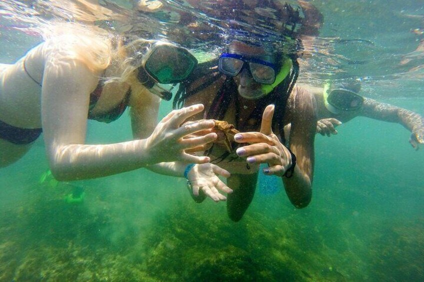 Isla Chora Kayak and Snorkel Activity