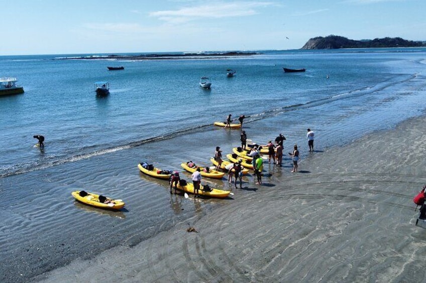 Isla Chora Kayak and Snorkel Activity