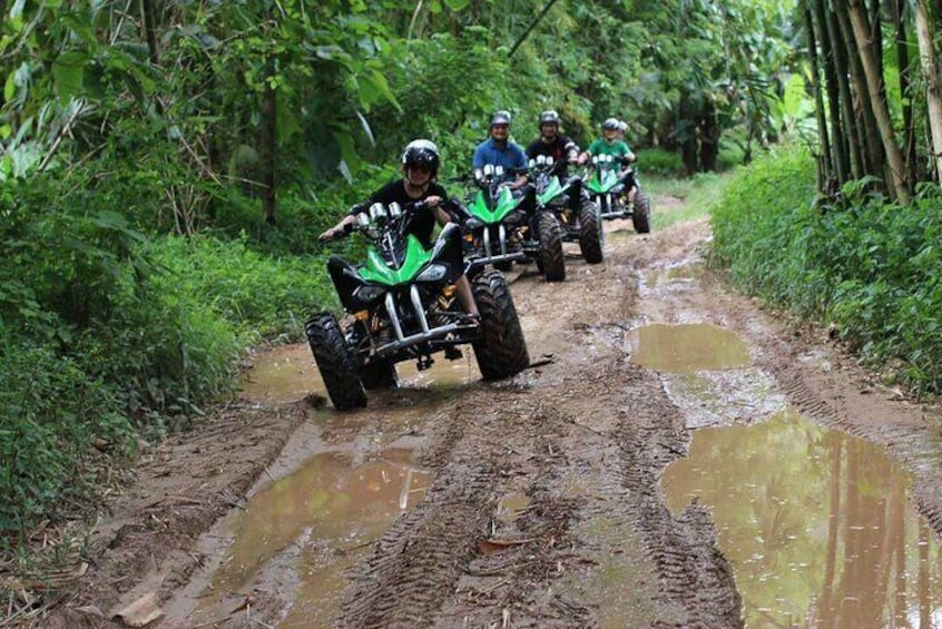 Full Day River Rafting with ATV Adventure in Kiulu 