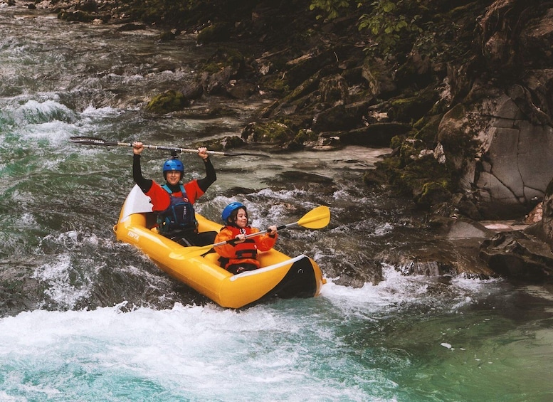Picture 3 for Activity Bovec: Soča river "Double Ducky" kayak adventure