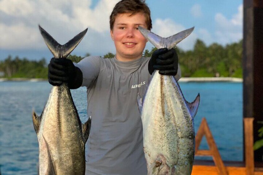 Half-Day Sports Fishing Private Guided Adventure In the Maldives