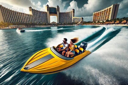 SpeedBoat Jungle Tour + Snorkeloplevelse i Cancun