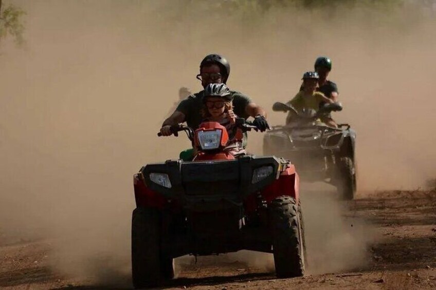 Agadit & Taghazout: Half Day Quad Bike Adventure and Camel Ride 