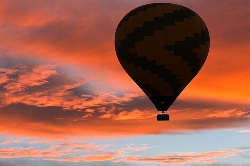 Sunset Desert Hot Air Balloon Ride Phoenix 