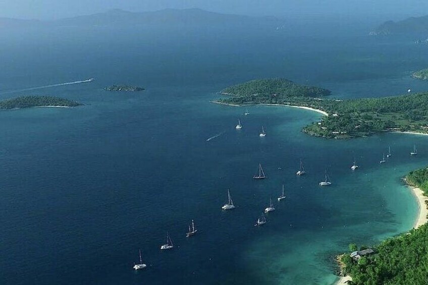 Frenchman's Reef Beach and Snorkel Sail to the St. John