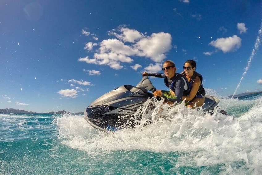 1-Hour Guided Jet Ski Tour in St. Thomas