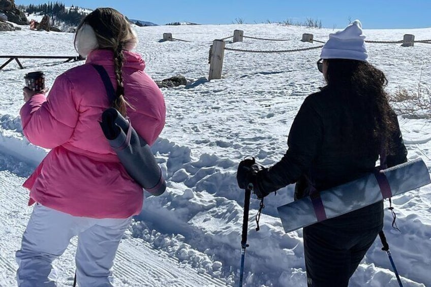 Snowga - Snowshoe and Yoga in Park City's Winter Wonderland