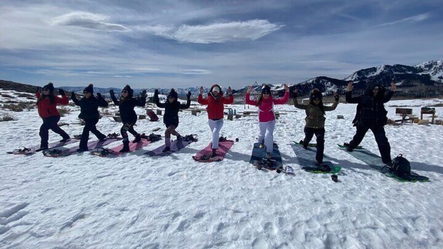 Snowga - Snowshoe and Yoga in Park City's Winter Wonderland