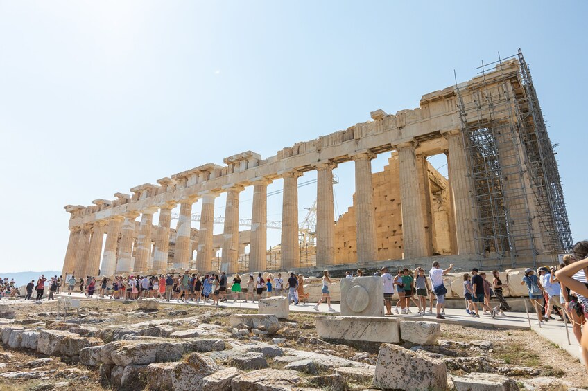 Athens: Acropolis & Parthenon Ticket with Audio Guide options