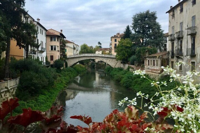 The canals of Vicenza