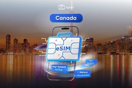 Canada eSIM (3-30 days. Up to 10GB) on Telus/ Bell network