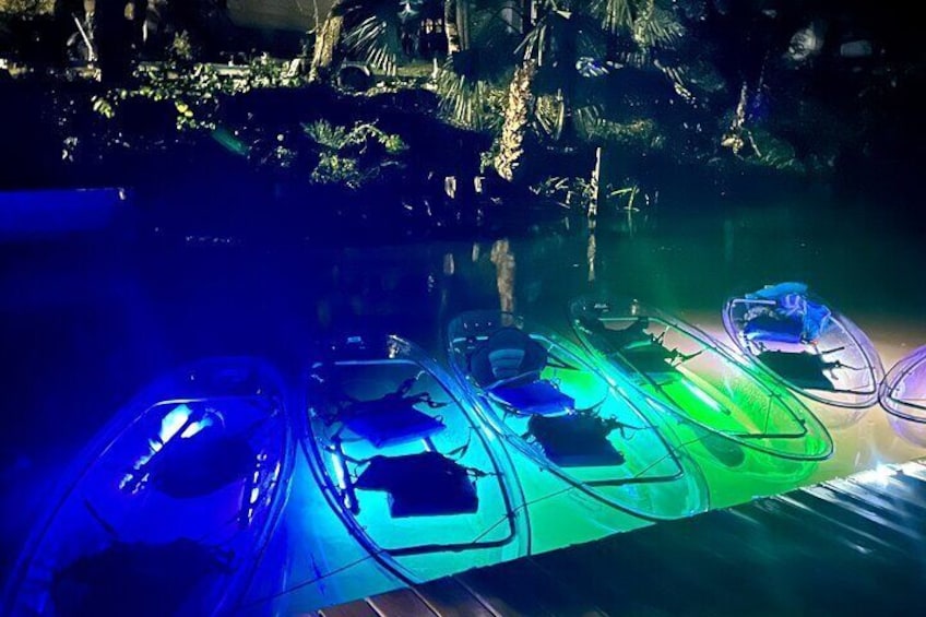 Clear Kayak Glow Tour Destin Ft. Walton Beach