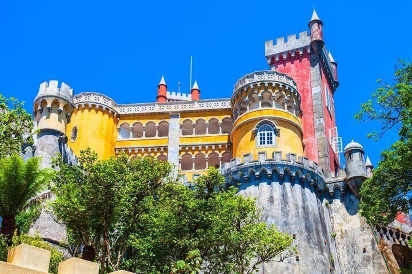 Pena Palace in Sintra, Cascais, Estoril Private Tour from Lisbon