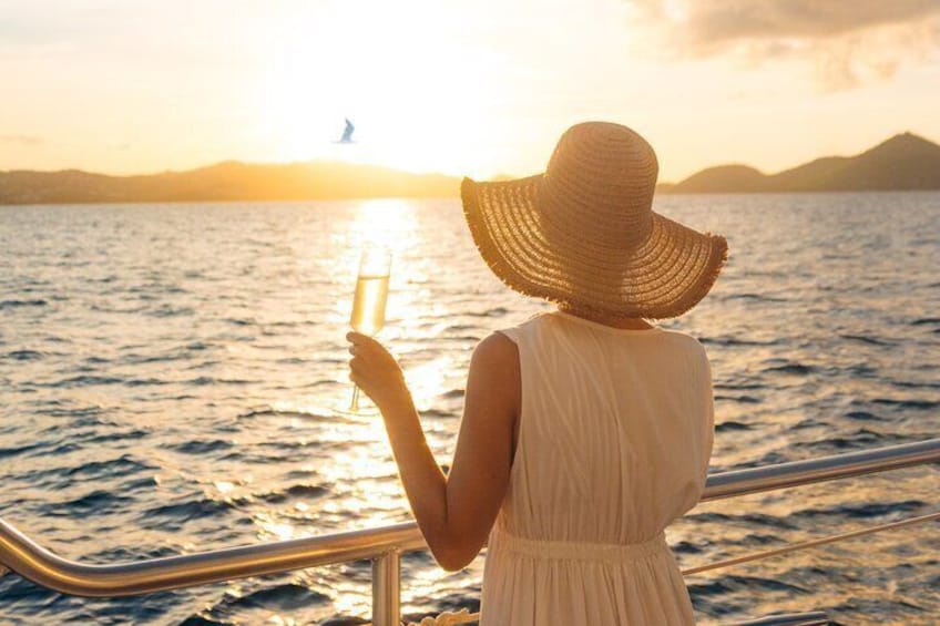 Evening Sail to Charlotte Amalie Dinner - Hors d'oeuvres and Bar