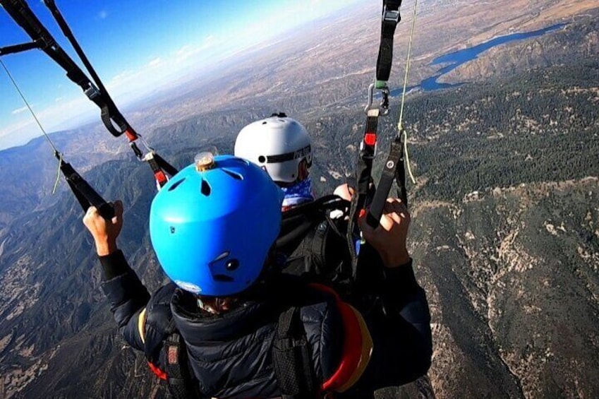 Paragliding Tandem Flight in San Bernardino California 