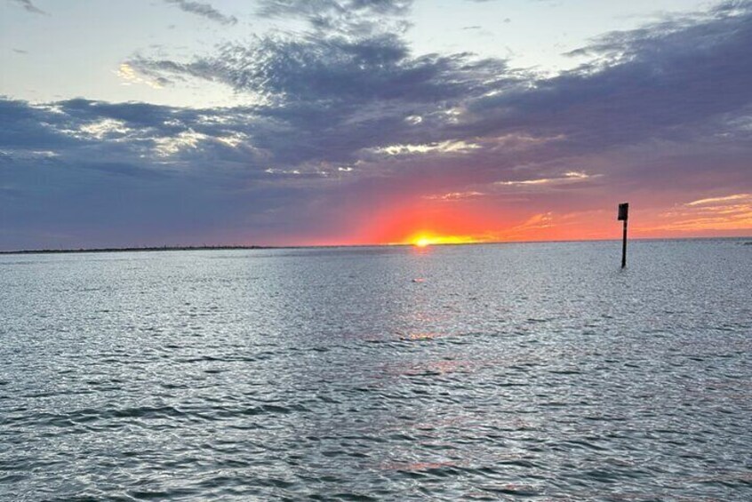 Premiere Private Sunset Cruise With Lights Of The Skyway Bridge