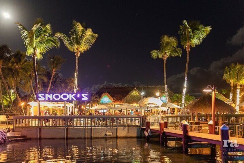 Pic of Snooks coming back to dock