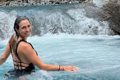 Safari Lorry to the Blue Morpho Waterfall & Hotspring Incl. Luch