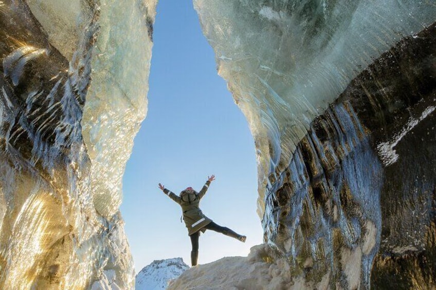 South Coast & Katla Ice Cave Adventure From Reykjavik in a 4x4 