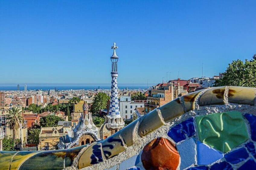 Views of Barcelona from Park Güell