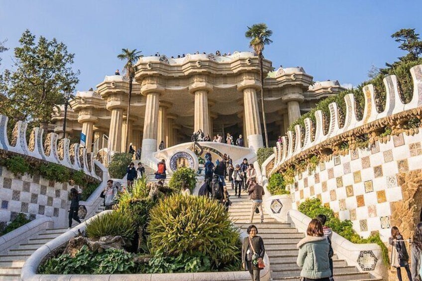 Park Güell steps