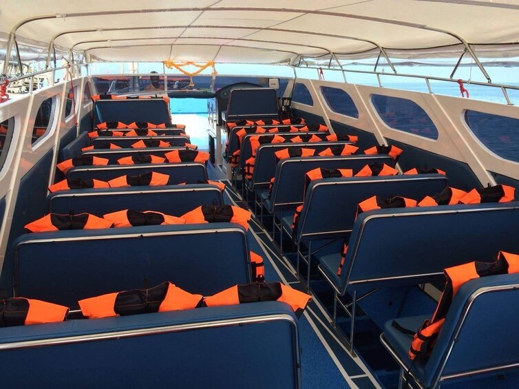 Travel from Koh Ngai to Koh Mook by Satun Pakbara Speed Boat