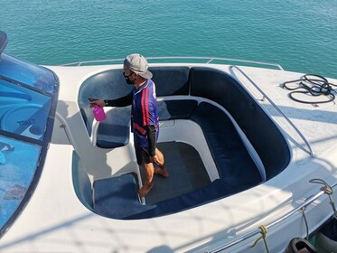 Perjalanan dari Koh Ngai ke Langkawi dengan menggunakan Speed Boat Satun Pa...