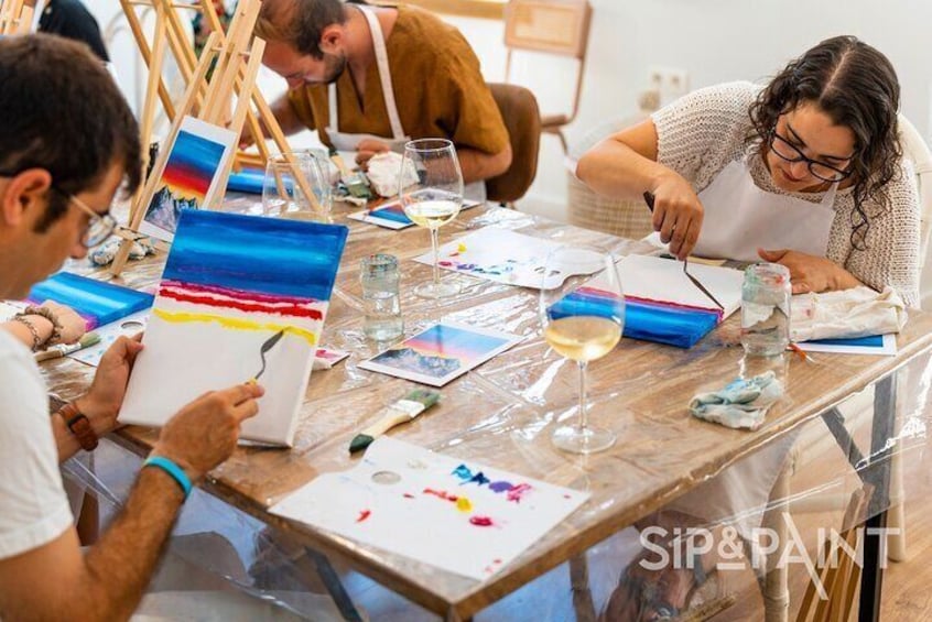 Sip and Paint Parties 